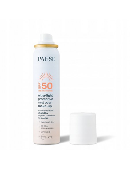 PAESE Ultralekka ochronna mgiełka na makijaż SPF50 75ml