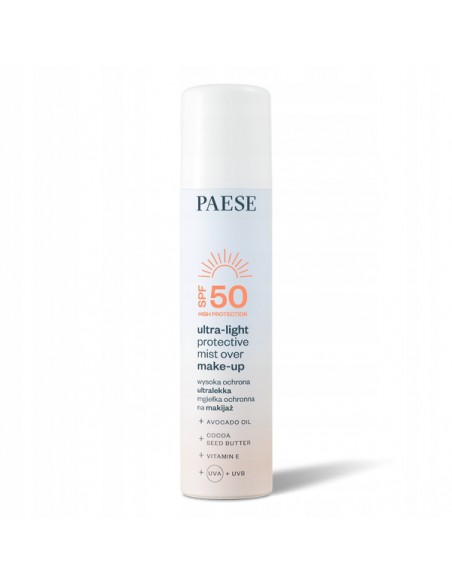 PAESE Ultralekka ochronna mgiełka na makijaż SPF50 75ml