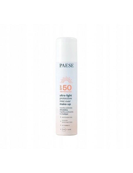 PAESE Ultralekka ochronna mgiełka na makijaż SPF50 75ml