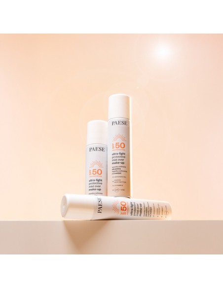 PAESE Ultralekka ochronna mgiełka na makijaż SPF50 75ml
